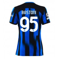 Inter Milan Alessandro Bastoni #95 Domáci Ženy futbalový dres 2023-24 Krátky Rukáv